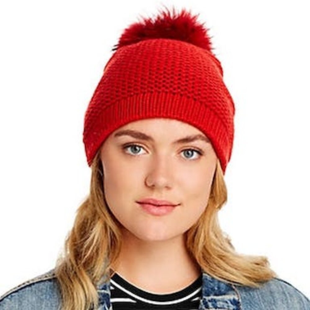 Rafaello Bettini Cashmere Beanie One Size